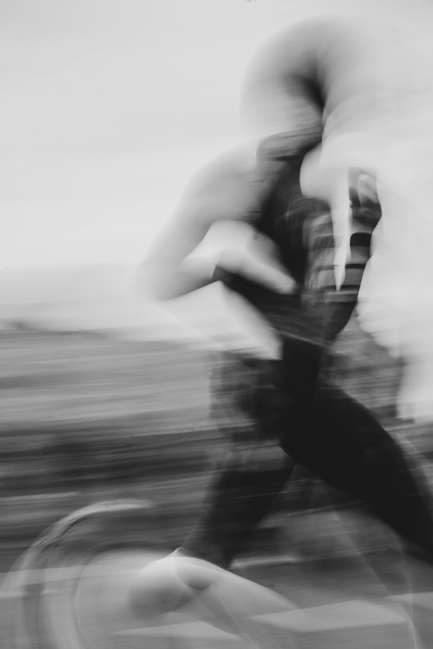 Atleta en movimiento